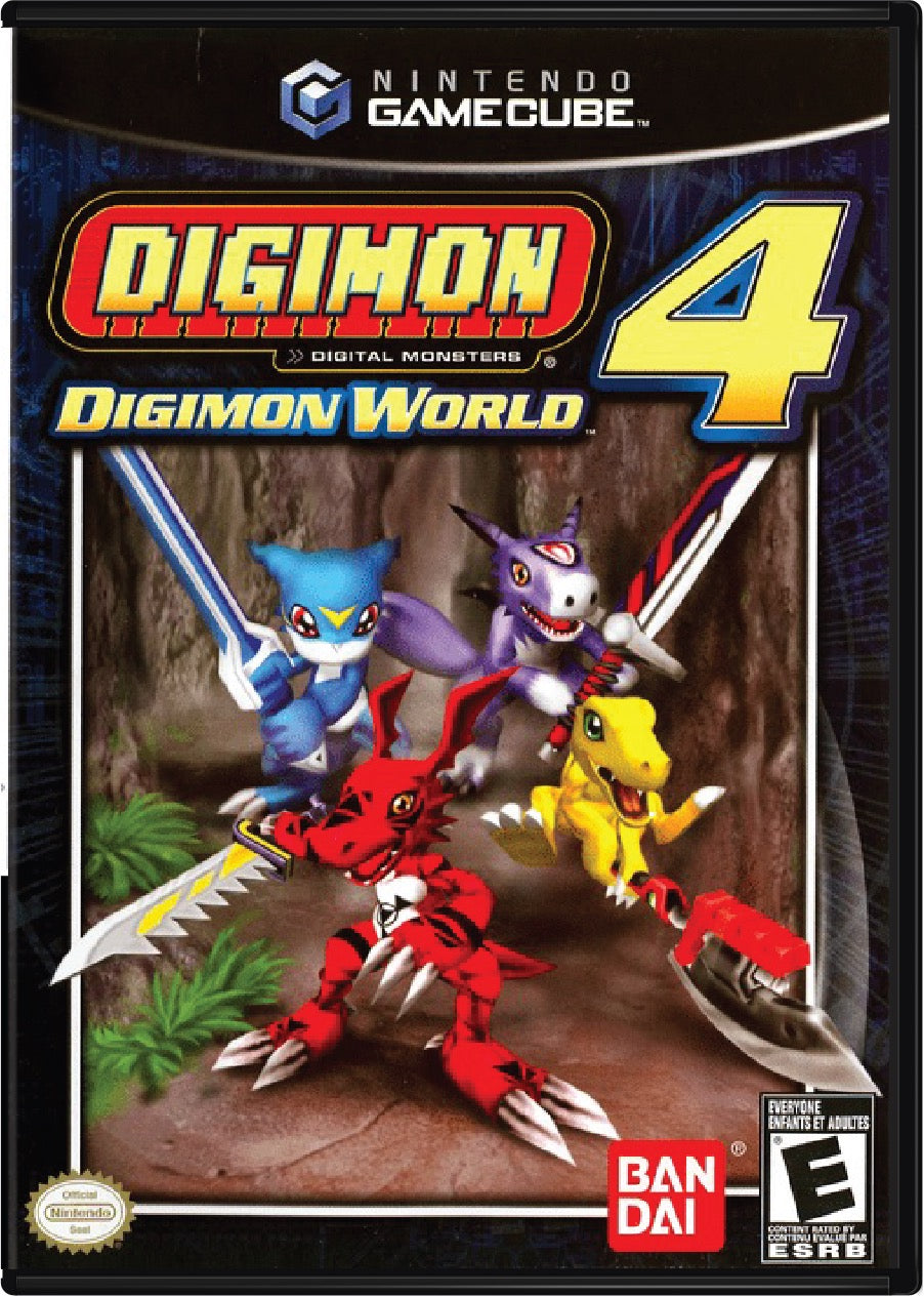 Digimon World 4 Cover Art and Product Photo