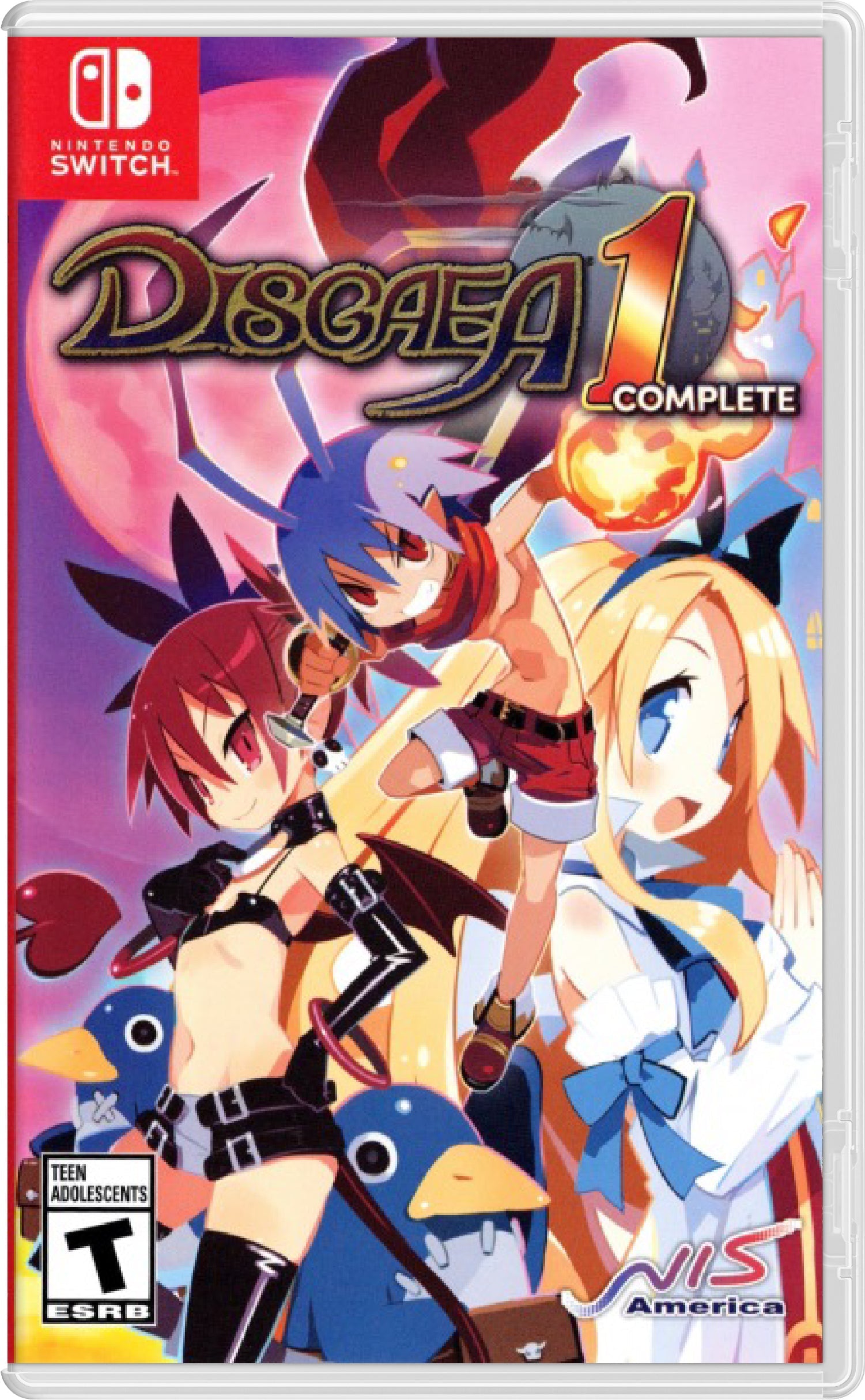 Disgaea 1 Complete Cover Art