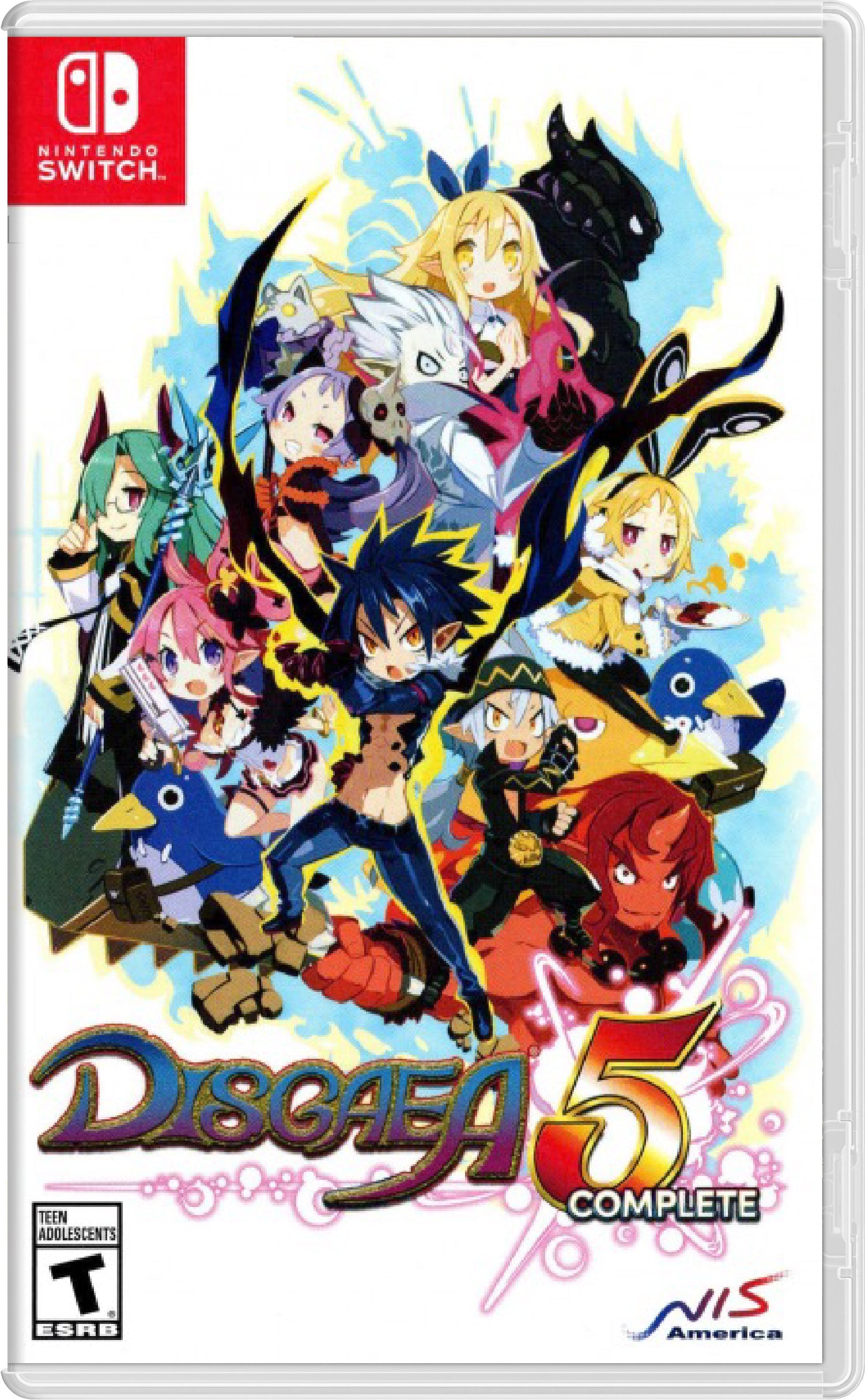 Disgaea 5 Complete Cover Art