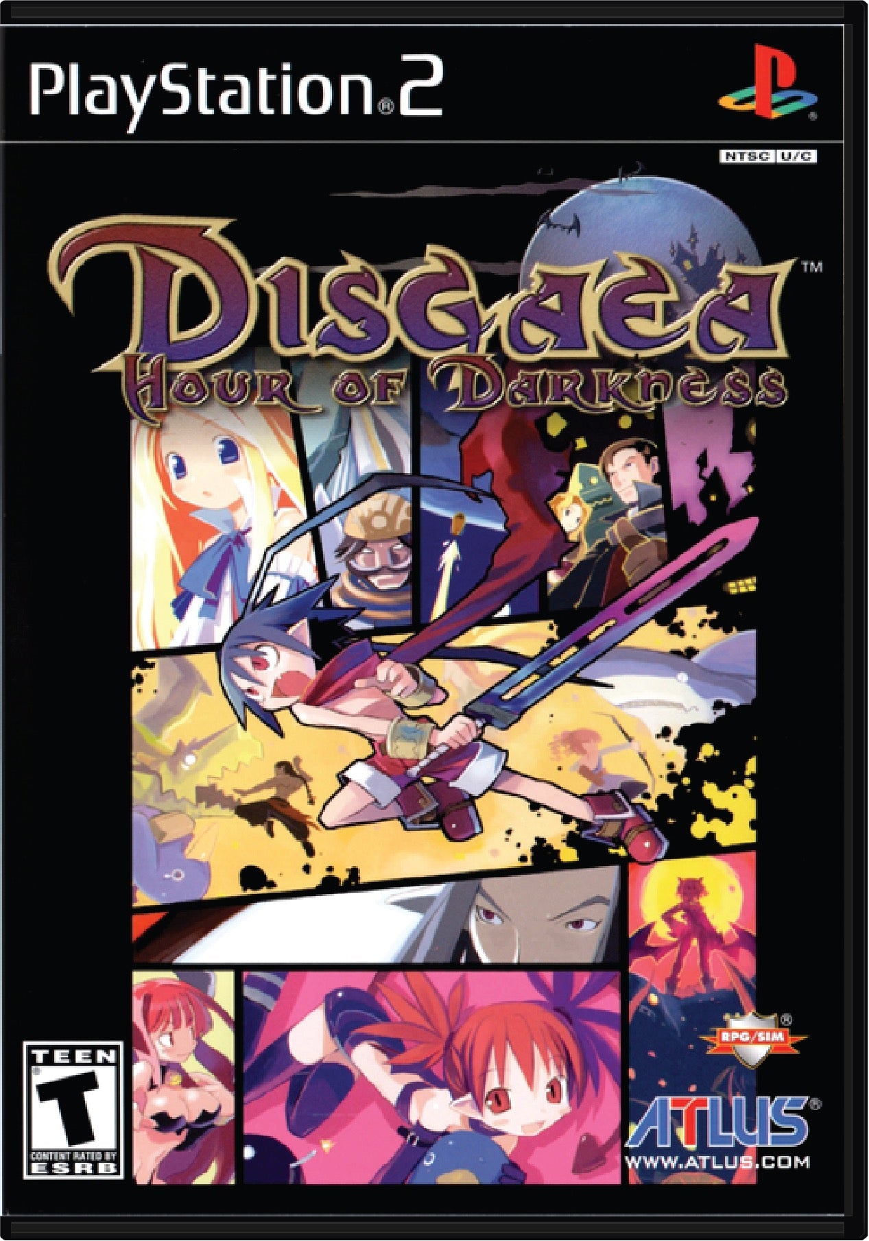 Disgaea Hour of Darkness Cover Art and Product Photo