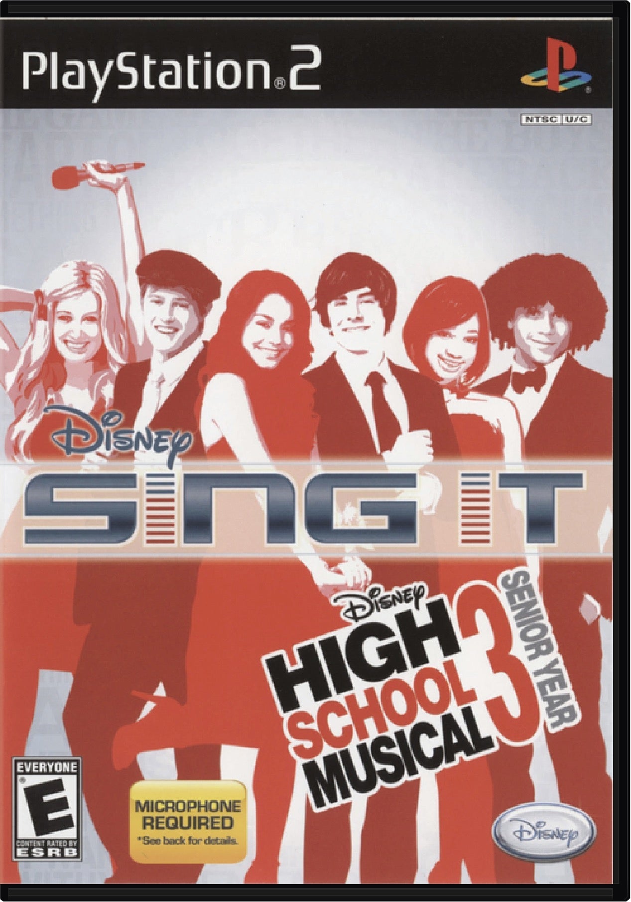 Disney Sing It High School Musical 3 Cover Art and Product Photo