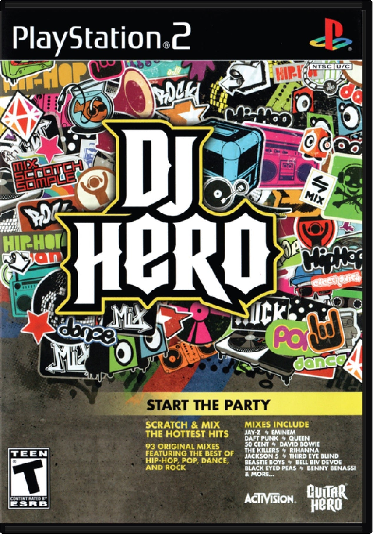 DJ Hero Cover Art and Product Photo