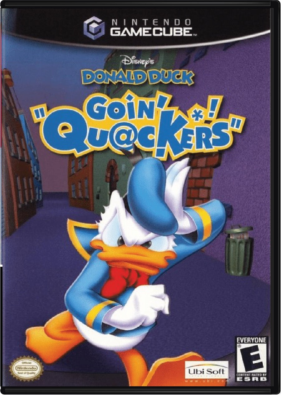 Donald Duck Going Quackers Cover Art and Product Photo