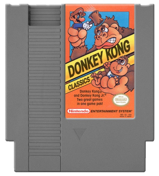 Donkey Kong Classics Cover Art and Product Photo