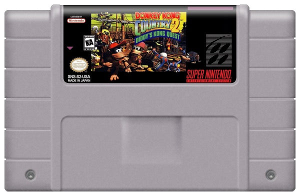 Donkey Kong Country 2 Cartridge