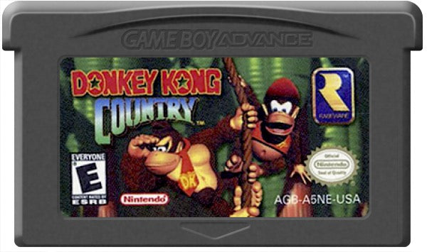 Donkey Kong Country Cartridge