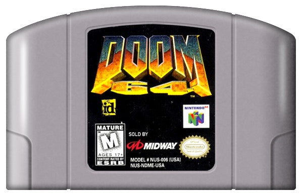 Doom 64 Cover Art and Product Photo