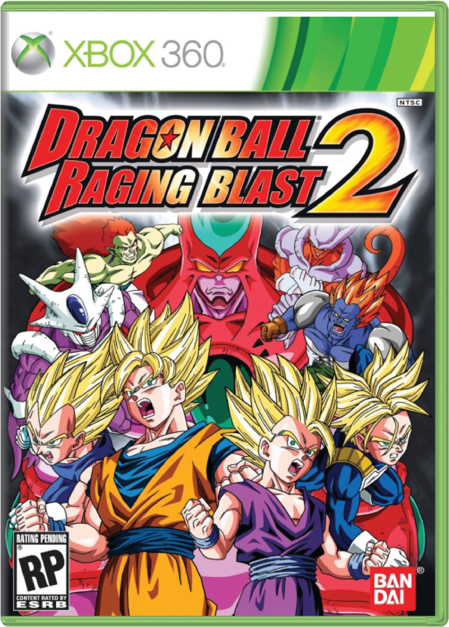 Dragon Ball Raging Blast 2 Cover Art