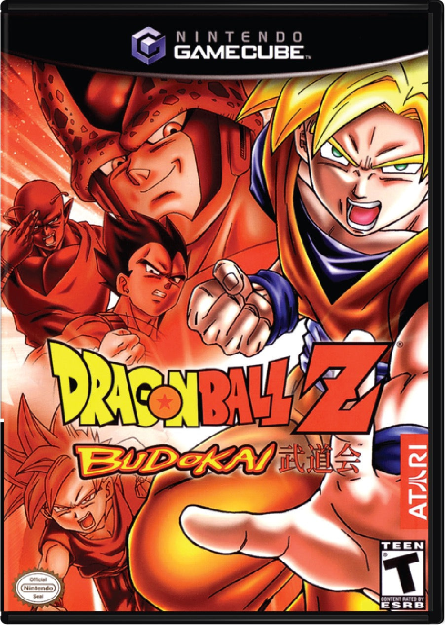 Dragon Ball Z Budokai Cover Art and Product Photo