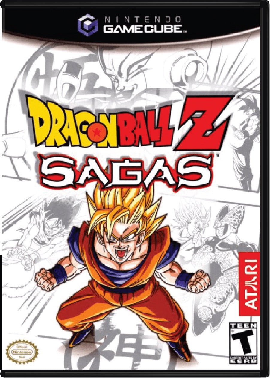 Dragon Ball Z Sagas Cover Art and Product Photo