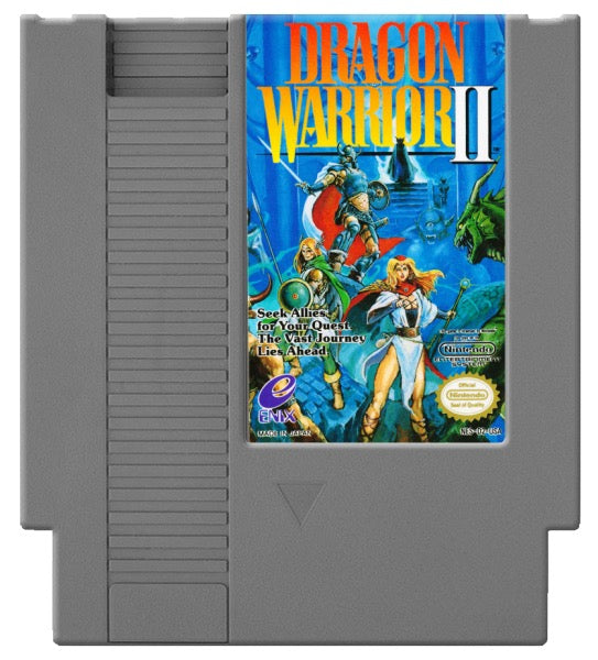 Dragon Warrior II Cover Art and Product Photo