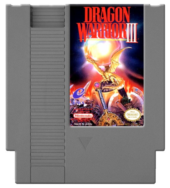 Dragon Warrior III Cover Art and Product Photo