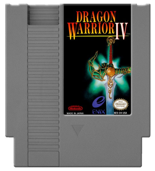 Dragon Warrior IV Cover Art and Product Photo