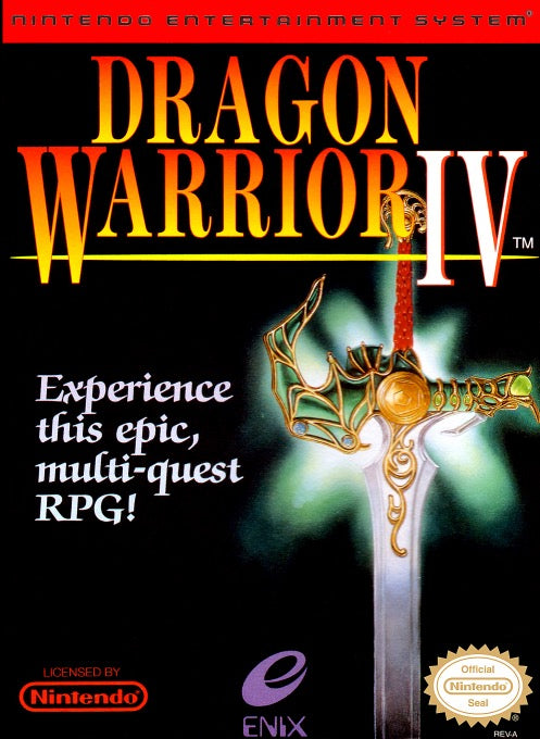 Dragon Warrior IV - Nintendo NES