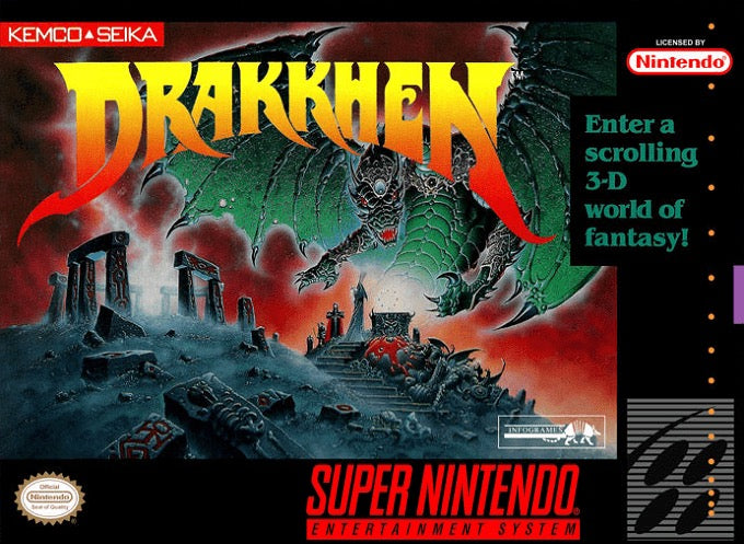 Drakkhen Cover Art