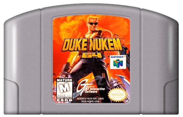 Duke Nukem 64 Cover Art and Product Photo