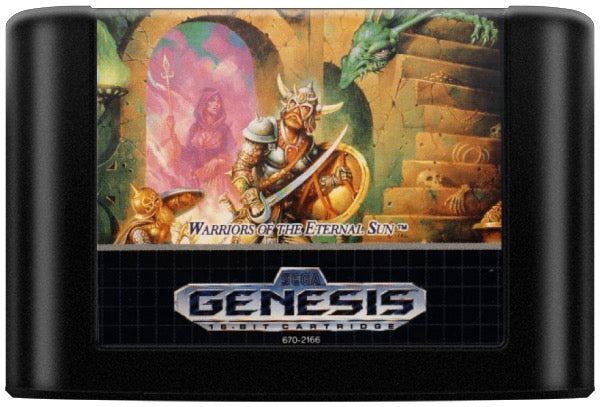 Dungeons & Dragons Warriors of the Eternal Sun Cartridge