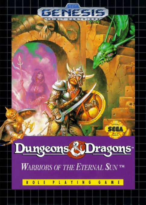 Dungeons & Dragons Warriors of the Eternal Sun Cover Art