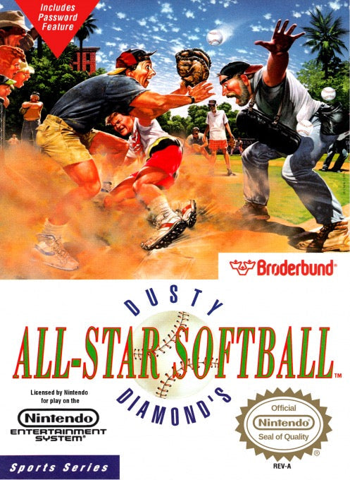 Dusty Diamond's All-Star Softball - Nintendo NES