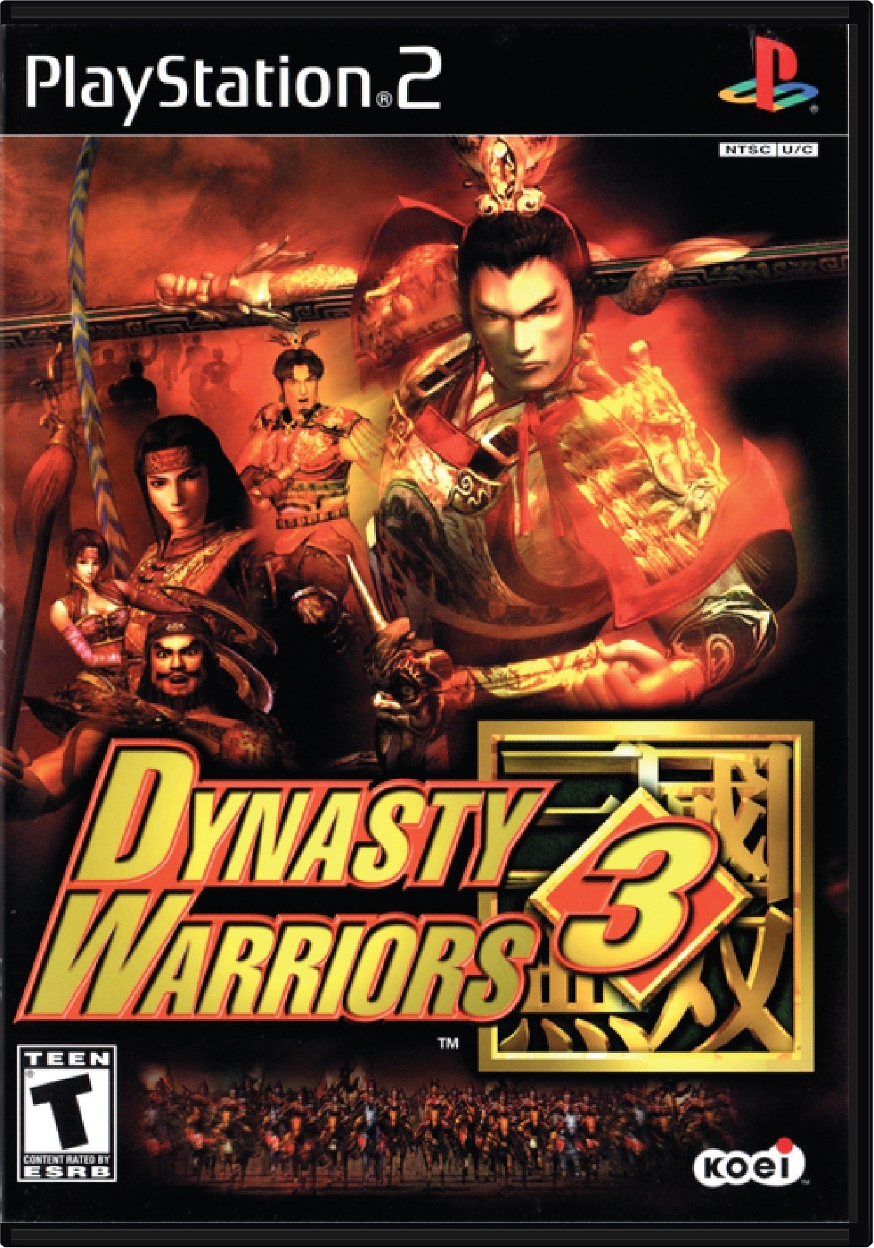 Dynasty Warriors 3 Cover Art and Product Photo