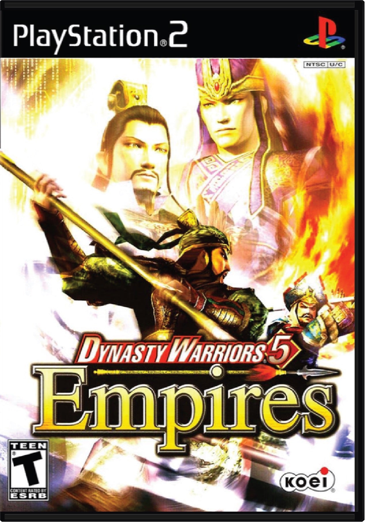 Dynasty Warriors 5 Empires Cover Art and Product Photo