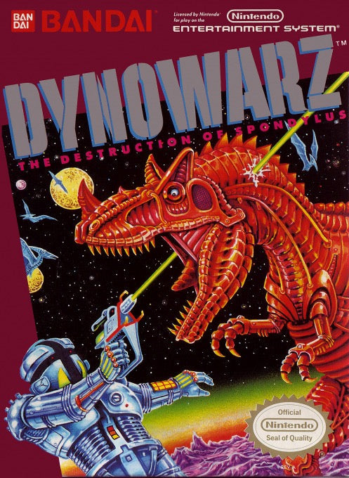 Dynowarz The Destruction of Spondylus - Nintendo NES