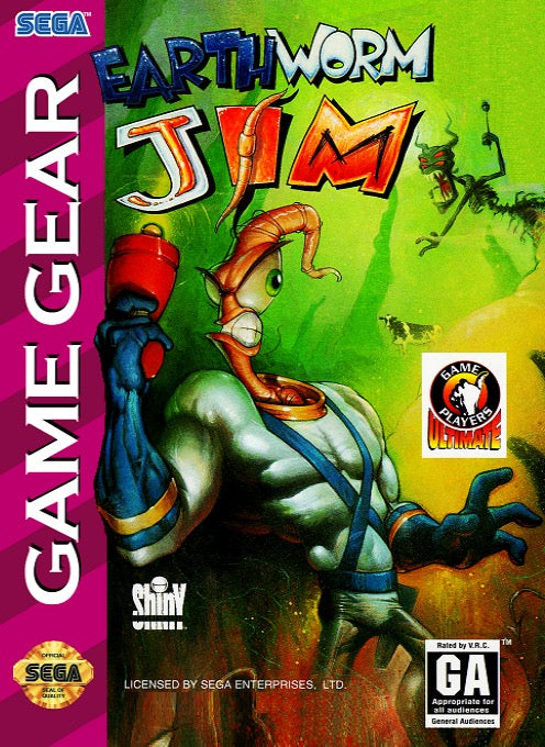 Earthworm Jim Cover Art