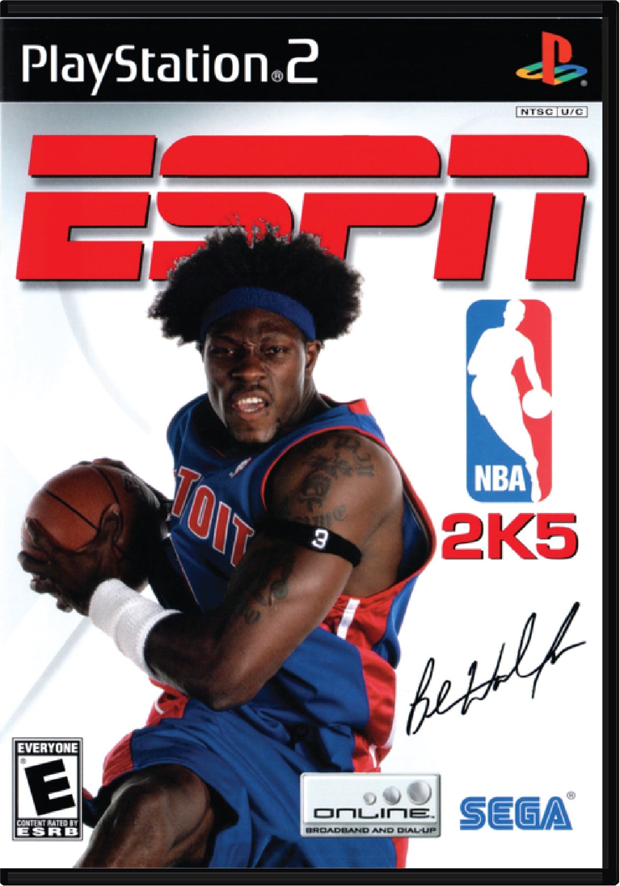 ESPN NBA 2K5 Cover Art and Product Photo