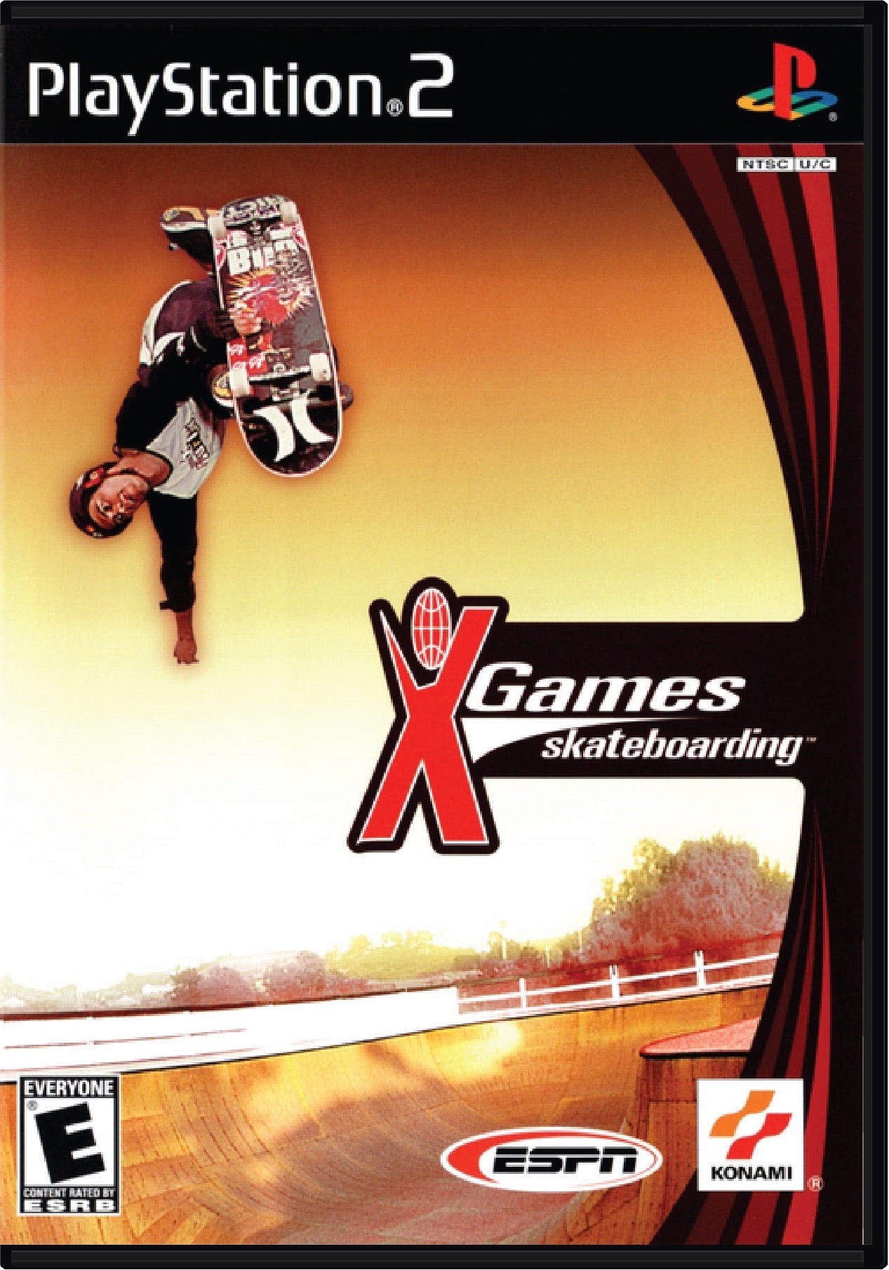 ESPN X Games Skateboarding Cover Art and Product Photo