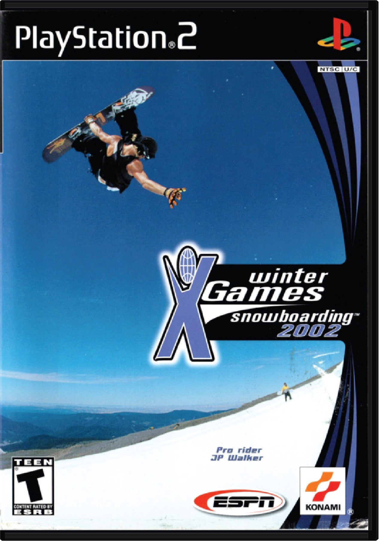 ESPN X Games Snowboarding 2002 Cover Art and Product Photo