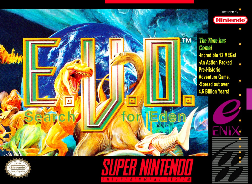 EVO the Search for Eden Cover Art