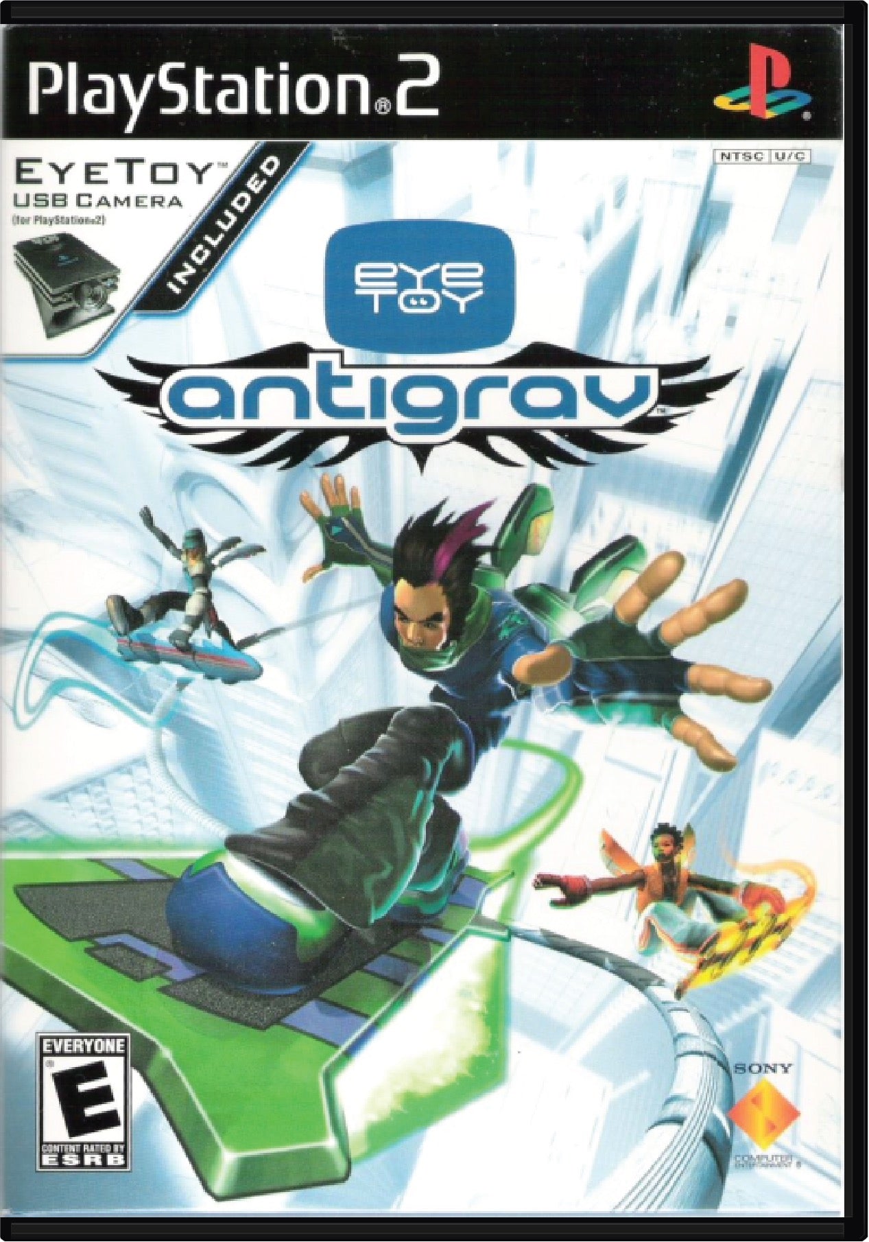 Eye Toy AntiGrav Cover Art and Product Photo