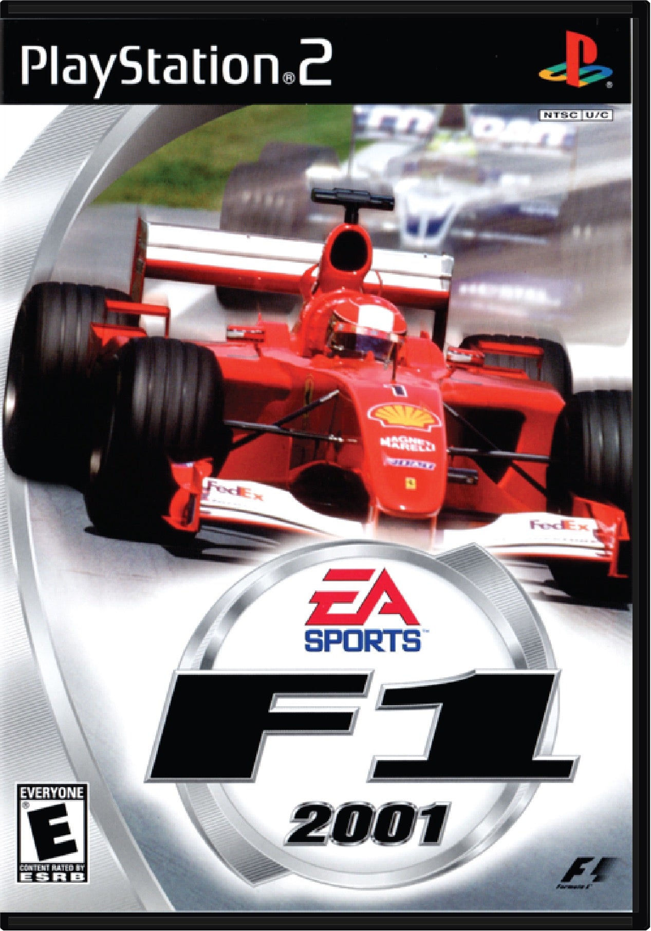 F1 2001 Cover Art and Product Photo