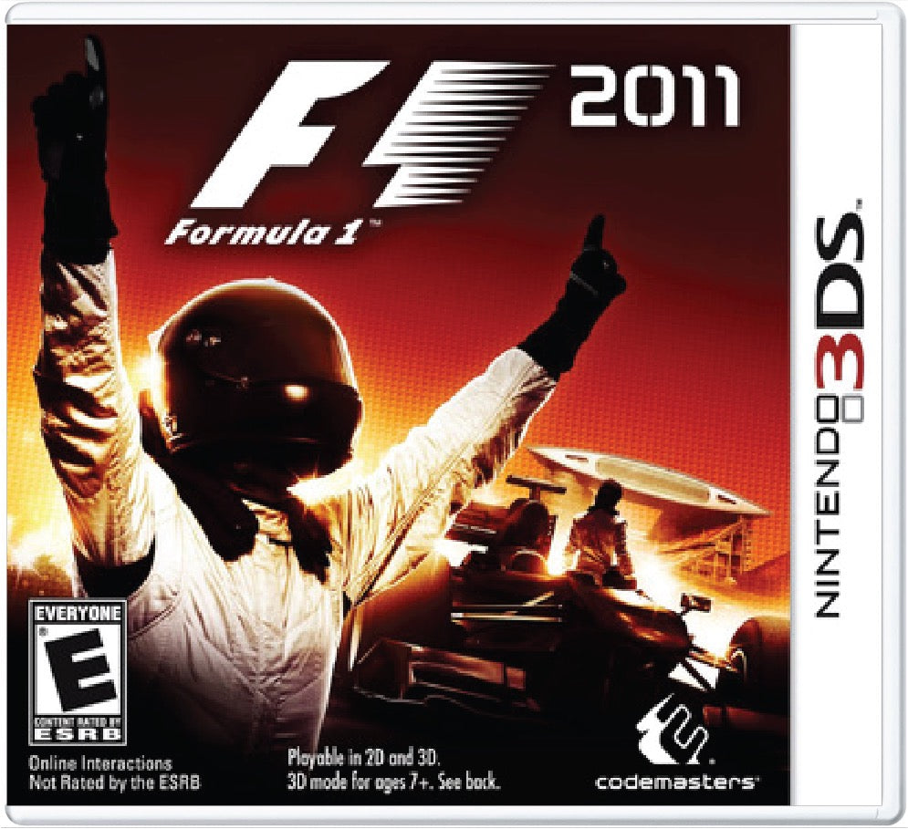 F1 2011 Cover Art