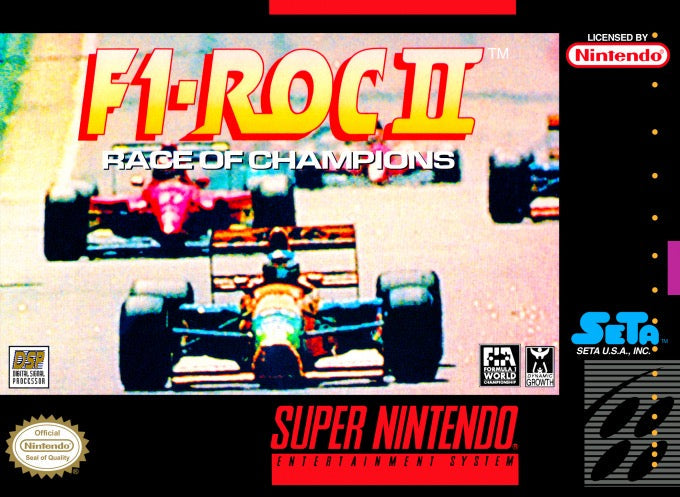 F1 ROC II Race of Champions Cover Art