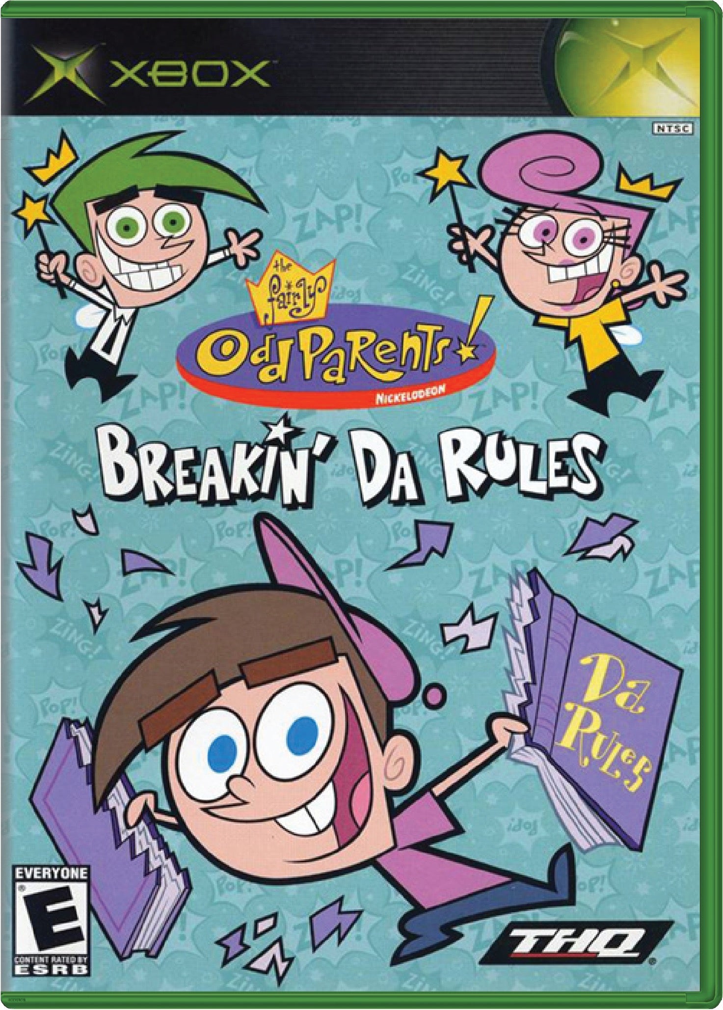 Fairly Odd Parents Breakin' Da Rules Cover Art