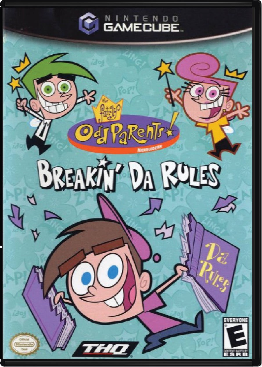 Fairly Odd Parents Breakin' Da Rules Cover Art and Product Photo