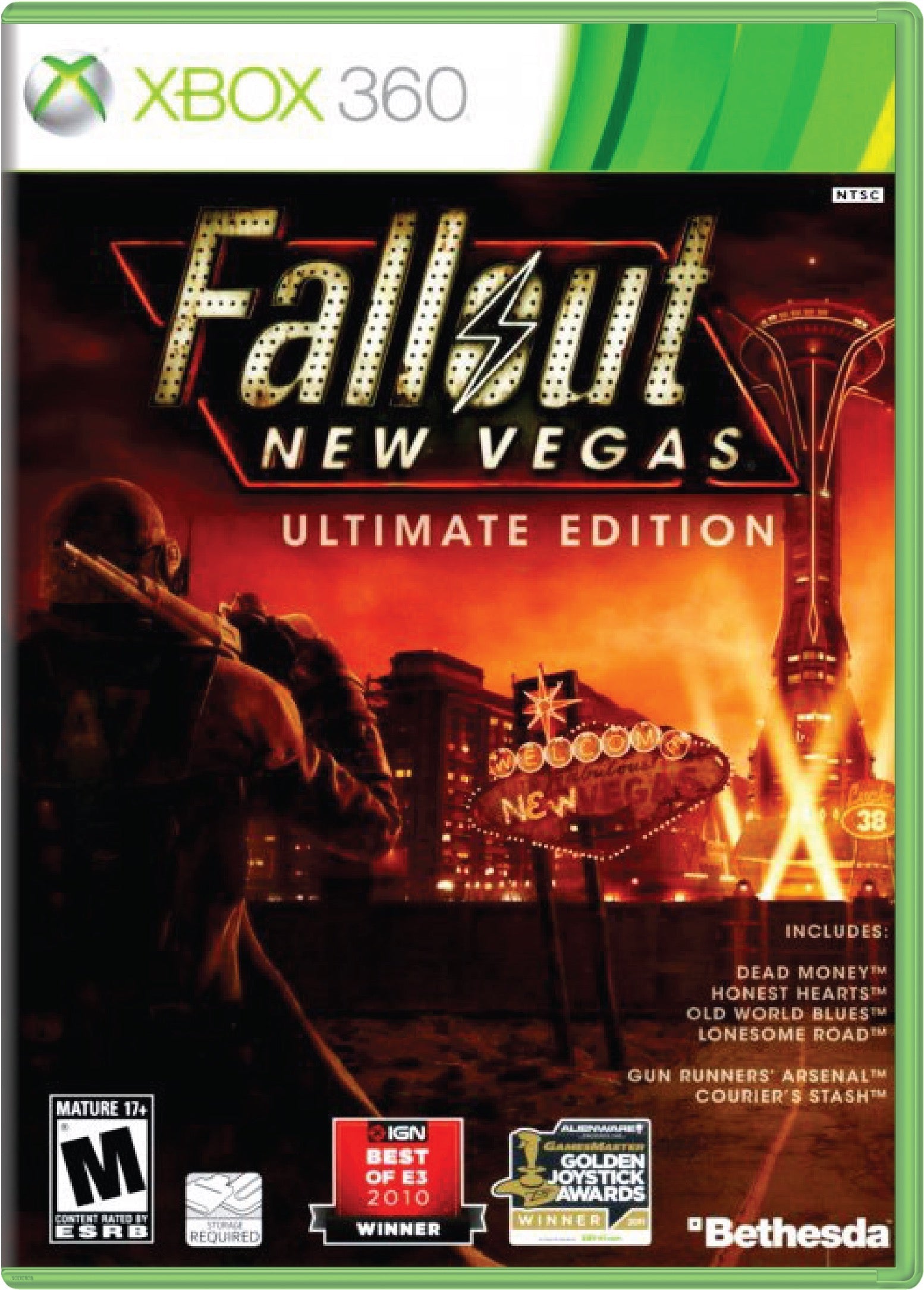 Fallout New Vegas Ultimate Edition Cover Art