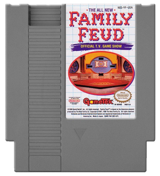 Family Feud Cover Art and Product Photo