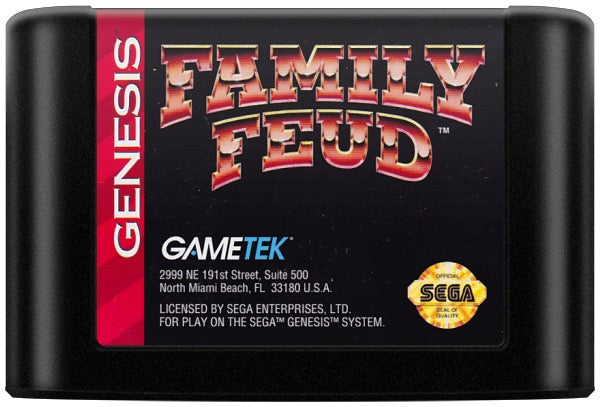 Family Feud Cartridge