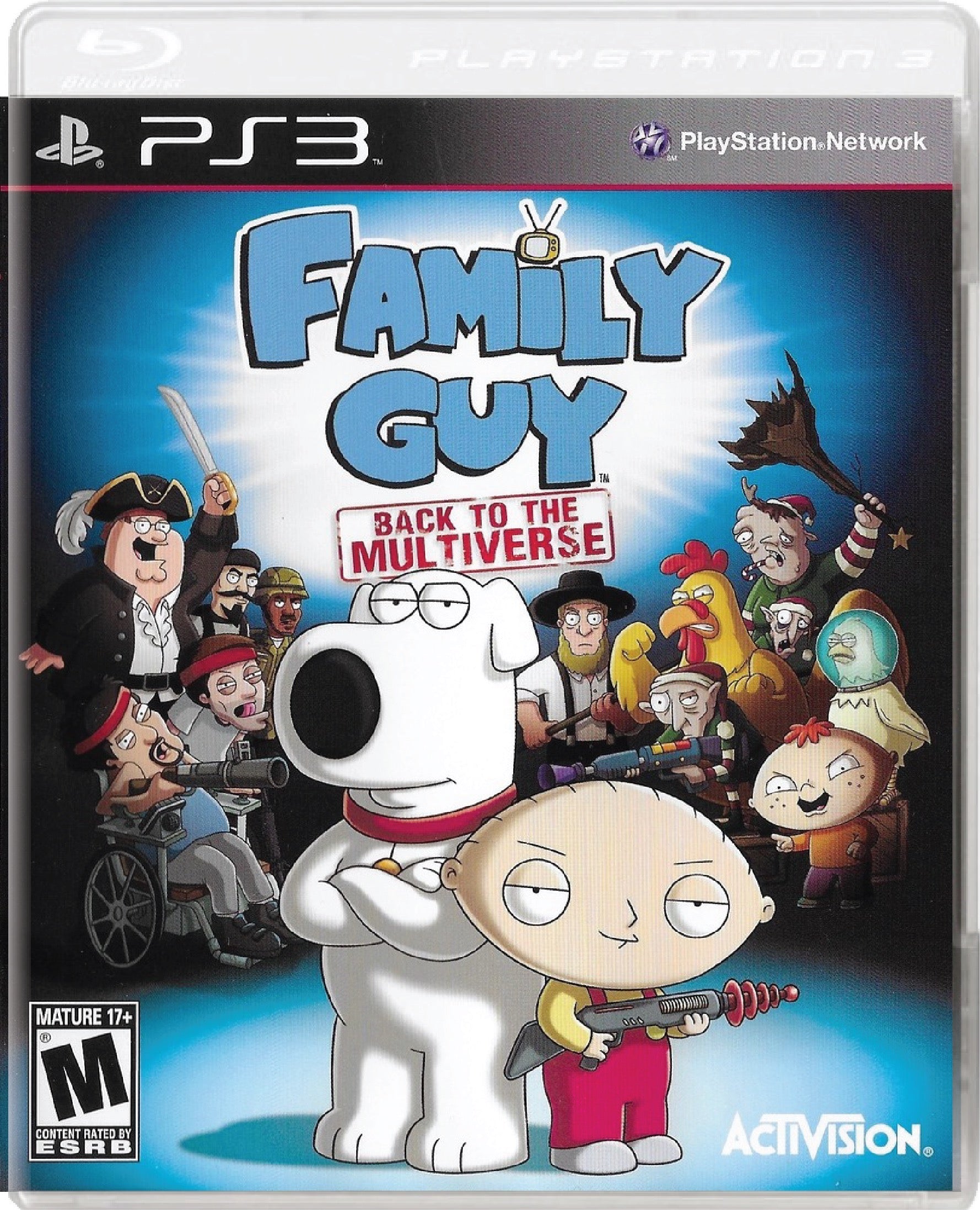 Family Guy Back To The Multiverse Cover Art