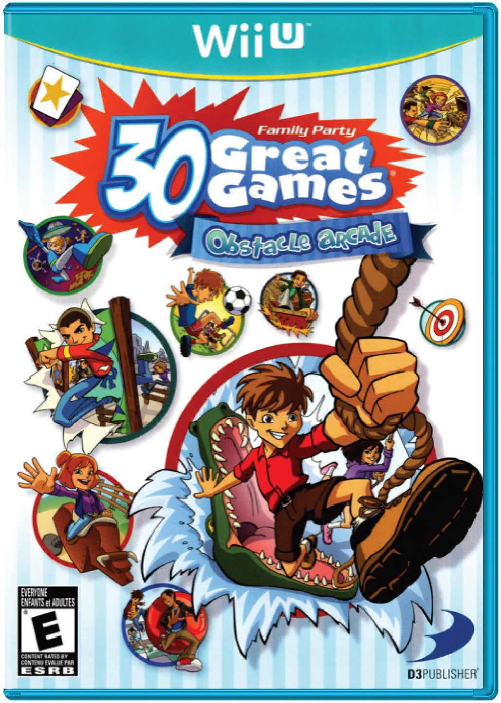 Family Party 30 Great Games Obstacle Arcade Cover Art and Product Photo