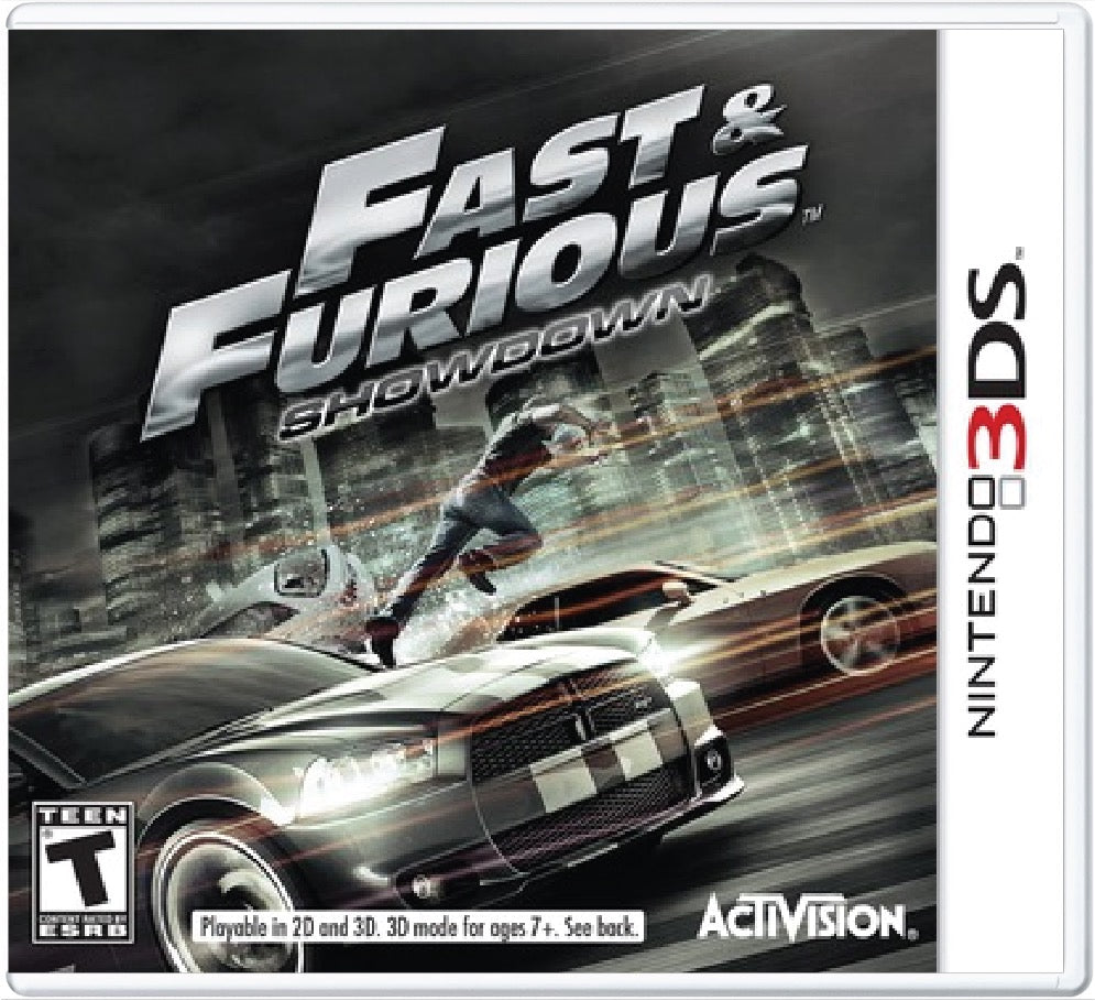 Fast and the Furious Showdown Cover Art