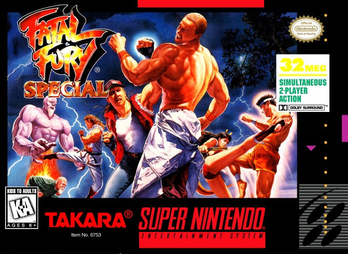 Fatal Fury Special Cover Art