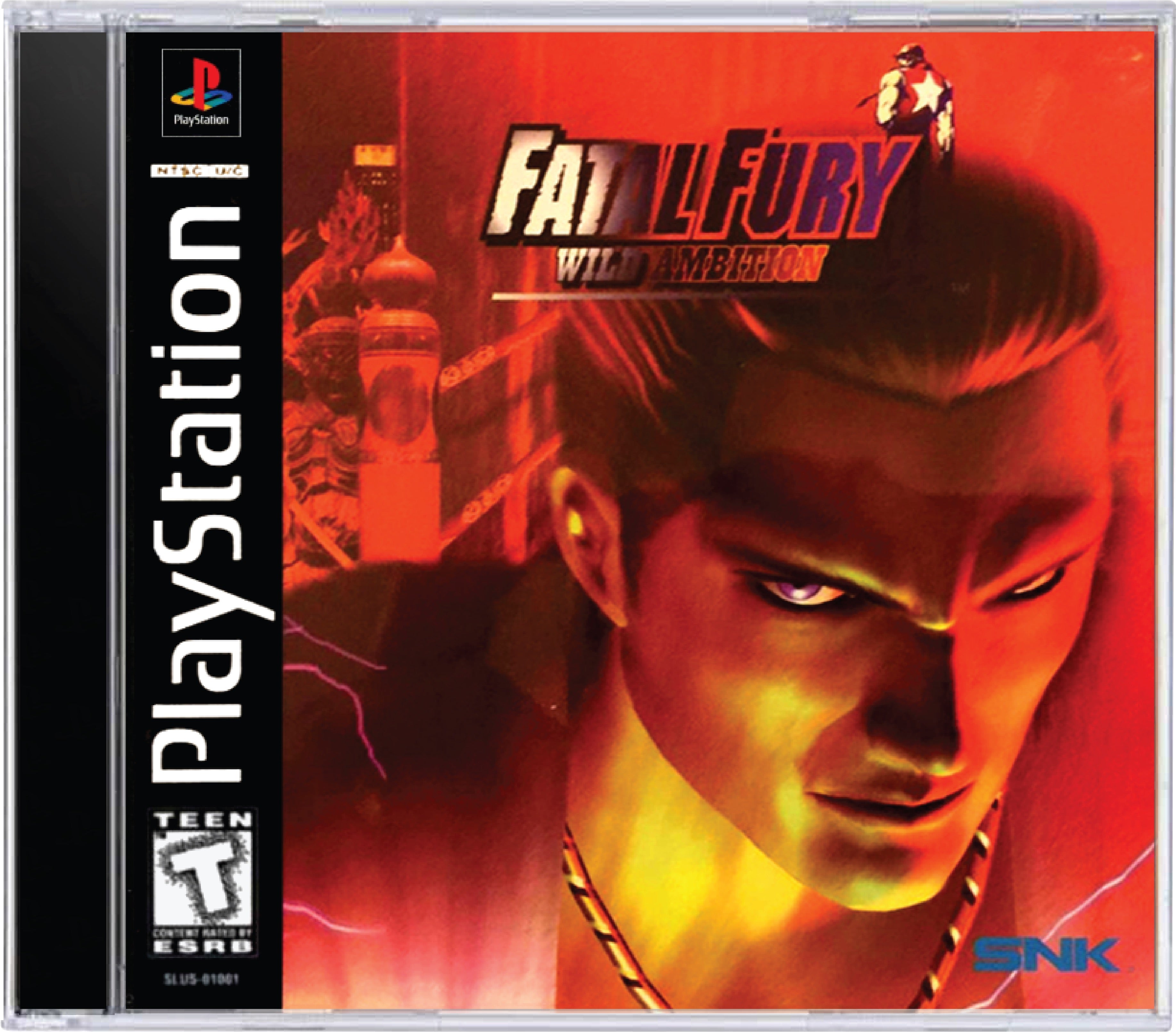 Fatal Fury Wild Ambition Cover Art and Product Photo
