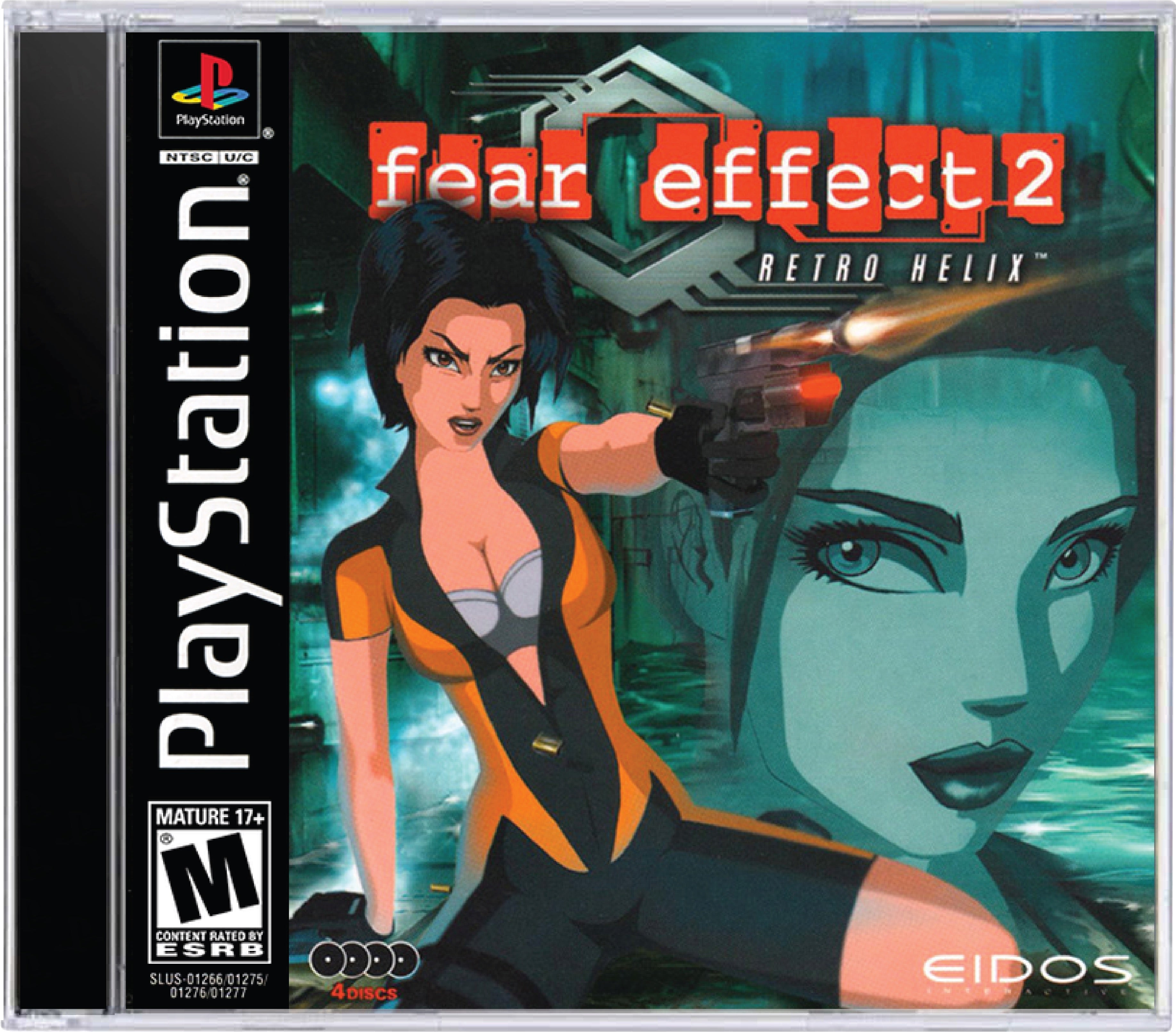 Fear Effect 2 Retro Helix Cover Art and Product Photo