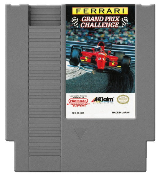 Ferrari Grand Prix Challenge Cover Art and Product Photo