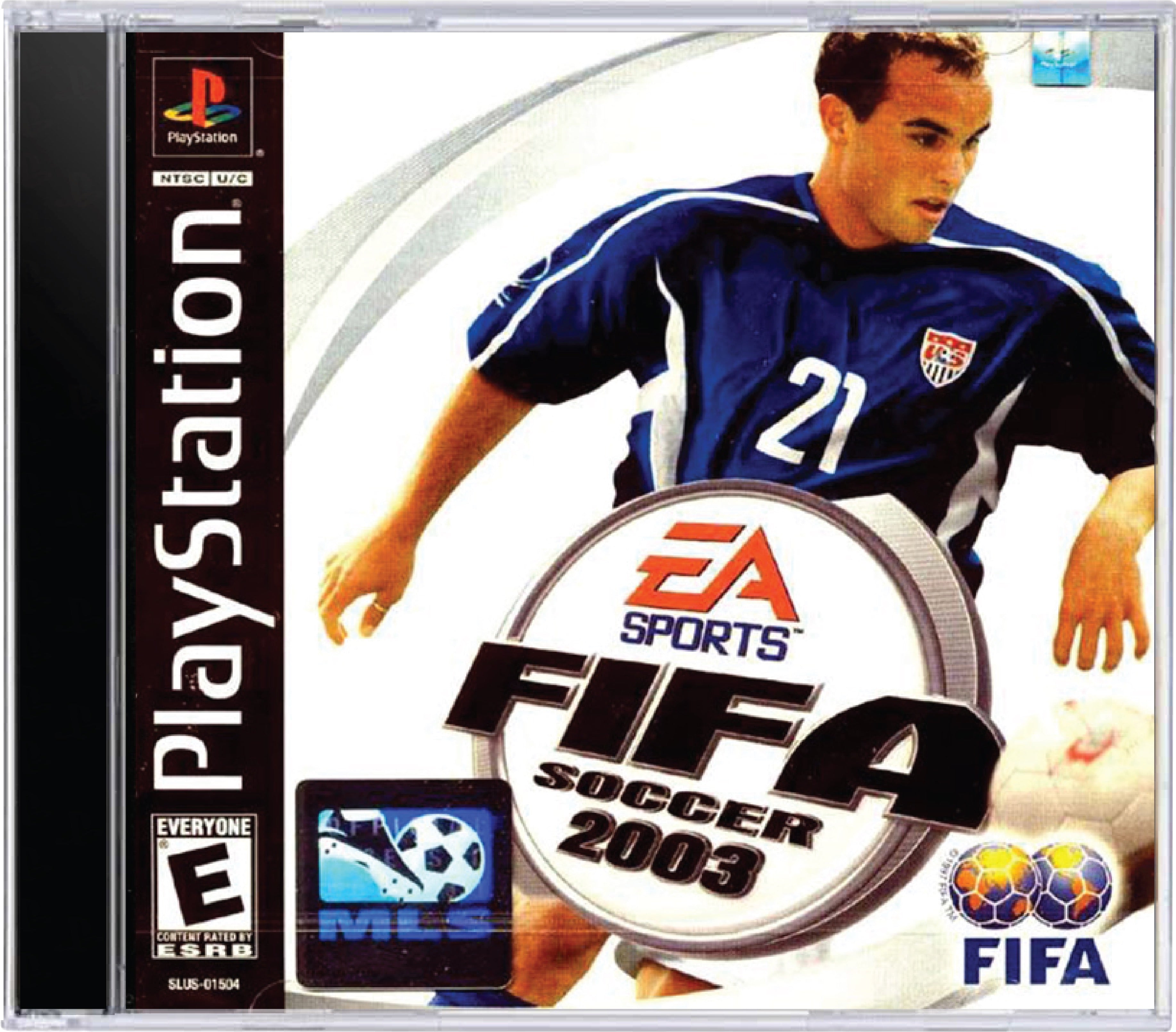 FIFA 2003 Cover Art and Product Photo