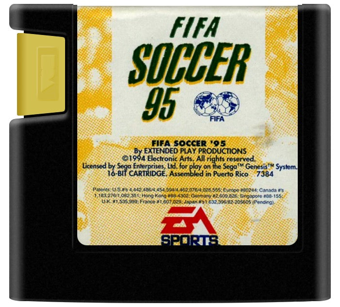 FIFA 95 Cartridge