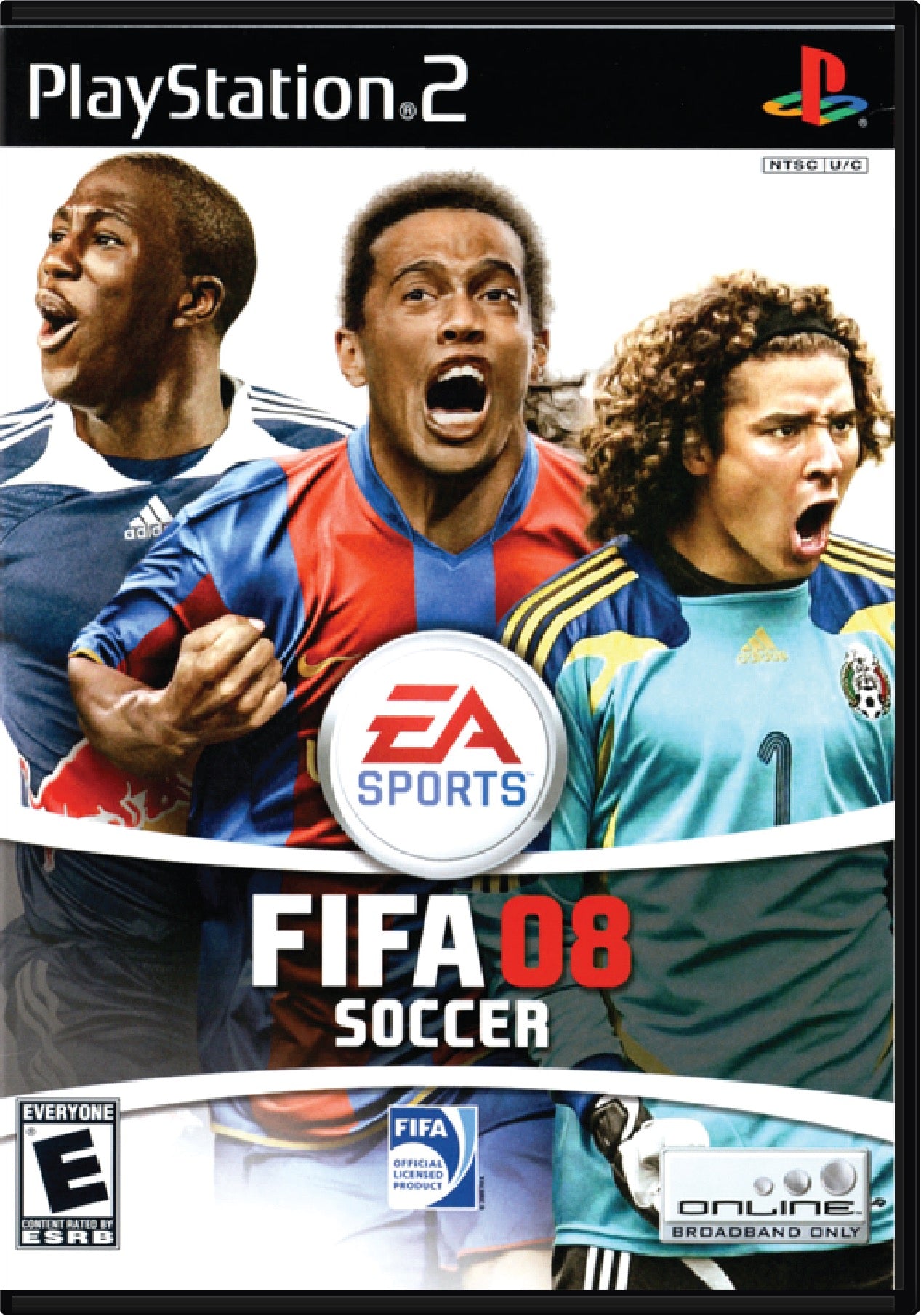 FIFA Soccer 08 Cover Art and Product Photo